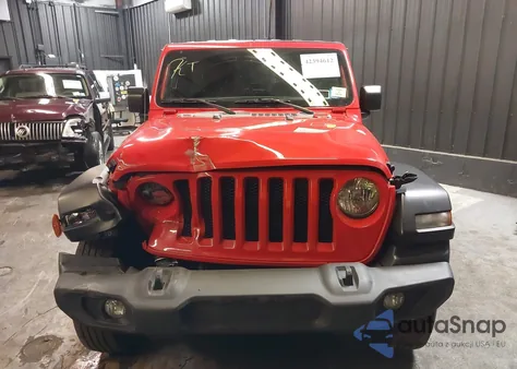 2020 Jeep Wrangler Unlimited Sport S 4X4 z USA, uszkodzony, nr VIN 1C4HJXDNXLW139651